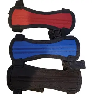 2 STRAP ARCHERY LONG ARM GUARD (17cm LONG x 6cm WIDE)-Cordura Arm guard Kids