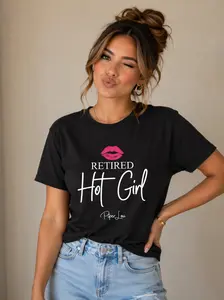 Retired Hot Girl Premium Tee