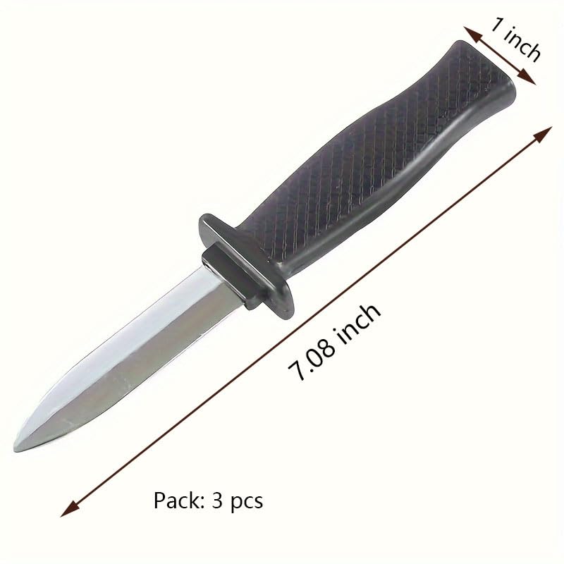 2 Pcs Retractable Knife Prop Knife Fake Knife False Trick Gadget Toy Disappearing Dagger Plastic Halloween Fools Day Party Trick Costume Knife