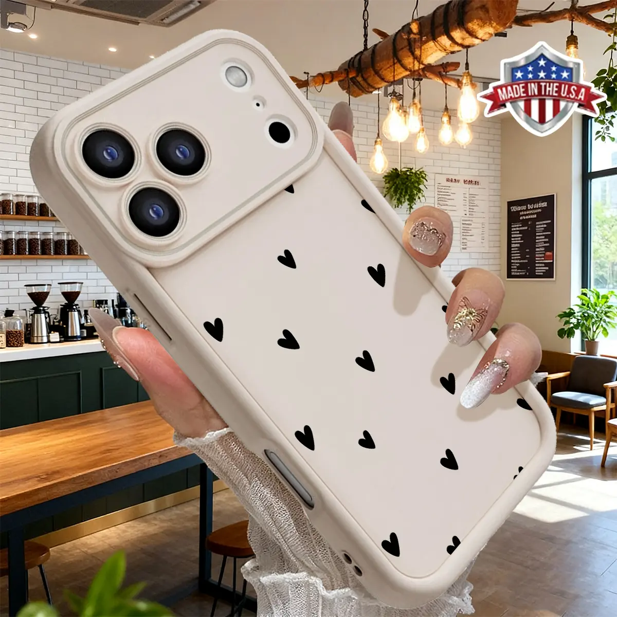 Cute Minimalist Heart Pattern Phone Case for iPhone 17 16 15 14 Pro Max 13 12 11 XR XS Plus Slim Lightweight Shockproof Anti Drop Protective TPU Cover - TikTok Shop Cute Minimalist Heart Pattern Phone Case for iPhone 17 16 15 14 Pro Max 13 12 11 XR XS Plus Slim Lightweight Shockproof Anti Drop Protective TPU Cover - TikTok Shop