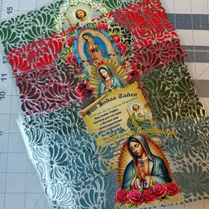UV DTF Transfer Bundle-  Talavera San Judas/Lady of Guadalupe