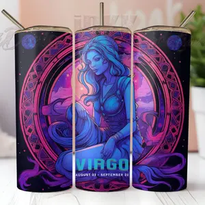 Zodiac Sign Tumbler Wraps | Tumbler Making