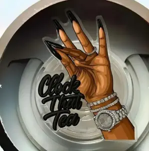 Clock ThatTea kindle Grip, Phone Grip, Kindle Grips Kindle Holder Kobo Grips Kindle Accessory Phone Grip