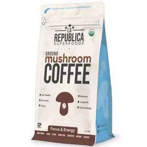 Organic Ground Mushroom Coffee by La Republica (340 g)