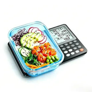 Portable Digital Nutrition Scale 3kg/0.1g, 999 Pre‑Programmed Foods, Calorie Calculator & Nutrient Composition Analysis, Stainless Steel Food Scale for Diet Management (Batteries Included)