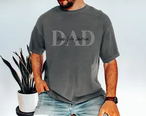 Personalized Dad Shirt, Custom Dad Shirt with Kids Names Shirt, Dad T Shirt, Father's Day Gift, Dad Life Shirt, New Dad Shirt, Gift for Dad