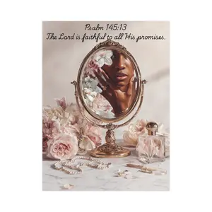 Inspirational Matte Posters, Elegant Wall Art, Home Decor, Psalm 145:13 Wall Art, Motivational Quotes, Gift for Him/Her