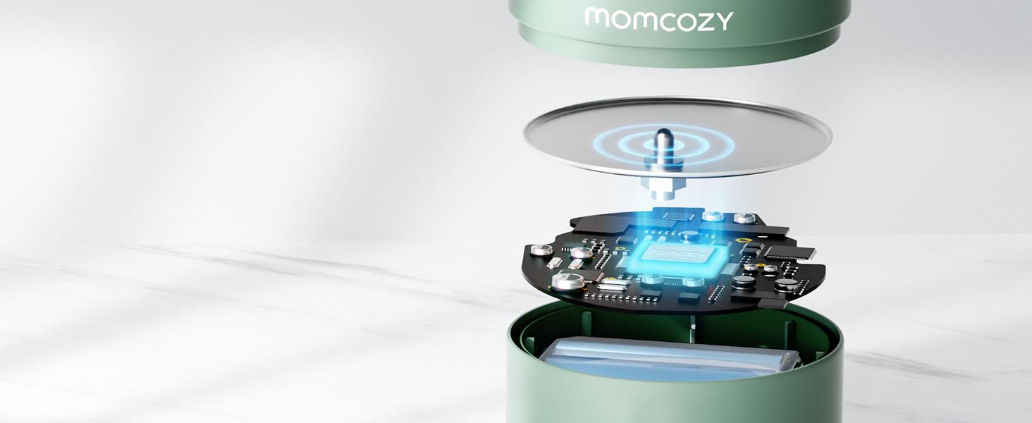 Momcozy Portable Milk Warmer for Travel – Dual Heating Modes for Breast Milk & Water, Portable Bottle Warmer with Fast Heating & Long Battery Life, 17 Ounces Large Capacity to Meet Your All-Day Needs