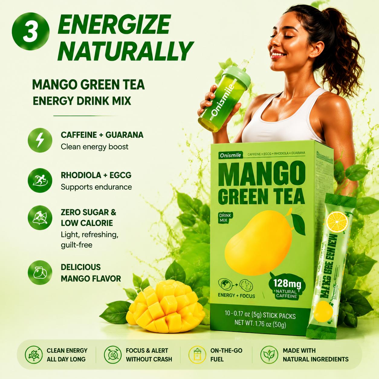 【Onismile】【[flash sale Three flavors】Collagen Peptide Powder & Pre-Workout Energy Drink Trio – Lemon Black Tea for Glow, Berry Kombucha for Daily Refresh, Mango Green Tea for Focus & Metabolism, Hydrating Vitamins PDC 【Onismile】【[flash sale Three flavors】Collagen Peptide Powder & Pre-Workout Energy Drink Trio – Lemon Black Tea for Glow, Berry Kombucha for Daily Refresh, Mango Green Tea for Focus & Metabolism, Hydrating Vitamins PDC