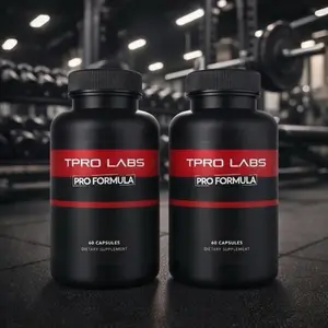 2 Month Supply 16 In 1 TPRO LABS Pro Formula Support Capsules with Tongkat Ali, Shilajit, Maca & Ashwagandha – Men’s Vitality Support