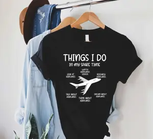[SALE UP TO 40% ] Funny Aviation T-shirt, Airplane Lover, Airplane Gift,Funny Pilot Shirt,Pilot Gift,Aviation Gift,Airplane Shirt,Things I Do In My Spare Time