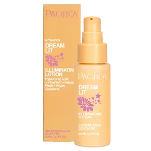 Pacifica Beauty Dreamlit Illuminating Facial Lotion with Hydrating Hyaluronic Acid Pacifica Beauty Dreamlit Illuminating Facial Lotion with Hydrating Hyaluronic Acid