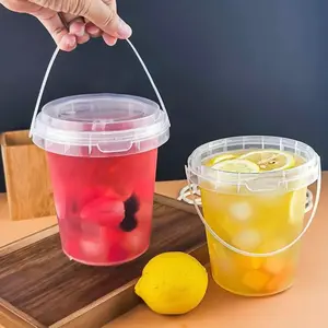 33.81oz Large Plastic Cup with Lid and Straw - Reusable, BPA-Free Beverage Cup, Perfect for Iced Drinks, Fruits, Ice Bucket - Ideal for Parties, Holidays and Daily Use