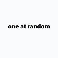 one at random