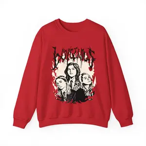 Chirstmas Boygenius Band Poster Gift For Fan Red Sweatshirt, Hip Hop Men's T-Shirt, Heavy Cotton Gift For Fan