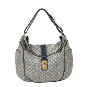 Pre-owned Louis Vuitton Monogram Idylle canvas Shoulder Bags Navy Monogram Idylle Romance Encre 4000034303067
