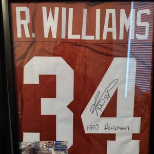 Rickey Williams autographed Jersey