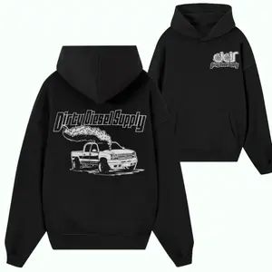 Dirty Diesel Supply Chevy Coal Rolling Truck Hoodie, Vintage Diesel Pickup Graphic Pullover, Mechanic Streetwear for Truck Enthusiasts, Off-Road Diesel Lover Gift Outfit