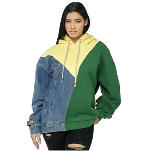 Denim Sweatershirt Hoodie