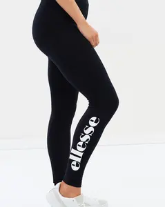 ELLESSE: SOLOS 2 BLACK LOGO LEGGING