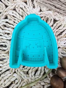 Ugly Christmas Sweater Freshie Silicone Mold / Custom Made to Order / Freshie Mold
