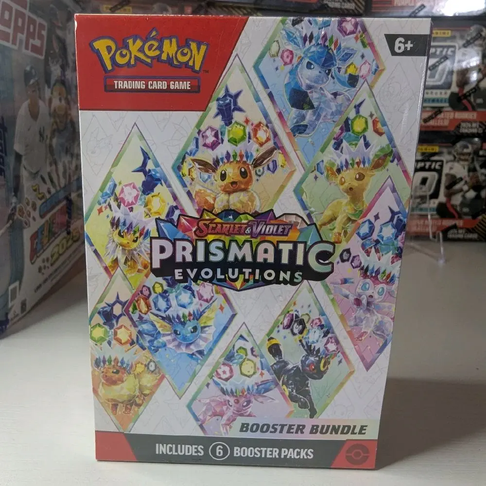 Pokemon Prismatic Evolutions Booster Bundle - Pokemon Cards - Sealed  Booster Bundle - TikTok Shop