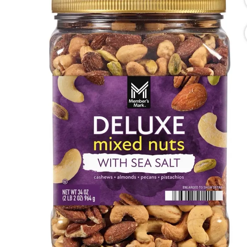 Deluxe Mixed Nuts with Sea Salt (34 oz.) Deluxe Mixed Nuts with Sea Salt (34 oz.)