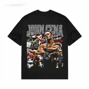 👍 [100% Cotton]JOHN CENA TEE, Wrestling Tee, Sports Shirt, WWE Tee, Workout T-shirt, Gift for Him Gift For Her Hoodie Sweatshirt Streetwear Menswear
