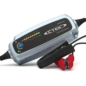 CTEK Lithium US | Fully Automatic Lithium Ion Phosphate LiFePO4 Battery Charger | 5.0Ah - 60Ah | Maintenance Charging up to 120Ah | Father's Day Gift