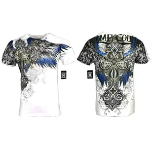 XTREME COUTURE by AFFLICTION Men's T-Shirt ENSIGN Tattoo Biker MMA Crewneck Menswear
