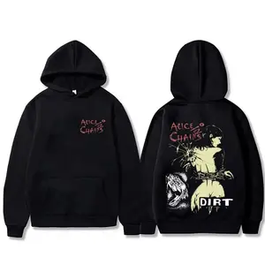 [Sale Up To 40%] 2 Side 90S Rock Band Alice In Chains Dirt Hoodie Men Women Gothic Punk Pullover Hoodies Male Fashion Vintage Hooded Tracksuit