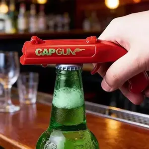 Beer Bottle Opener,Creative Funny Launcher Shooter Beer Cap Bottle Opener Funny,for BBQ, Party, Bar, Drinking Bottle Opener With Family, Friends and Drinking Buddies,Gifts for BF