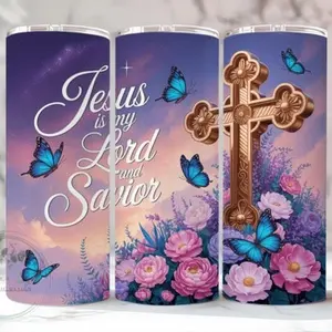Jesus | 20oz Skinny sublimation tumbler transfer print out (TRANSFER ONLY, NOT A FINISHED TUMBLER)