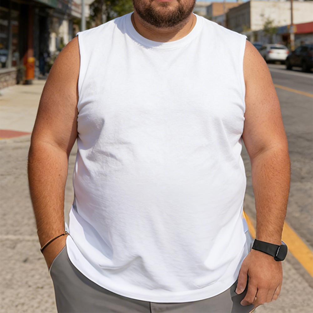 3-Pack Big and Tall Men's  fitness sleeveless shirt Sports vest Top Tshirt