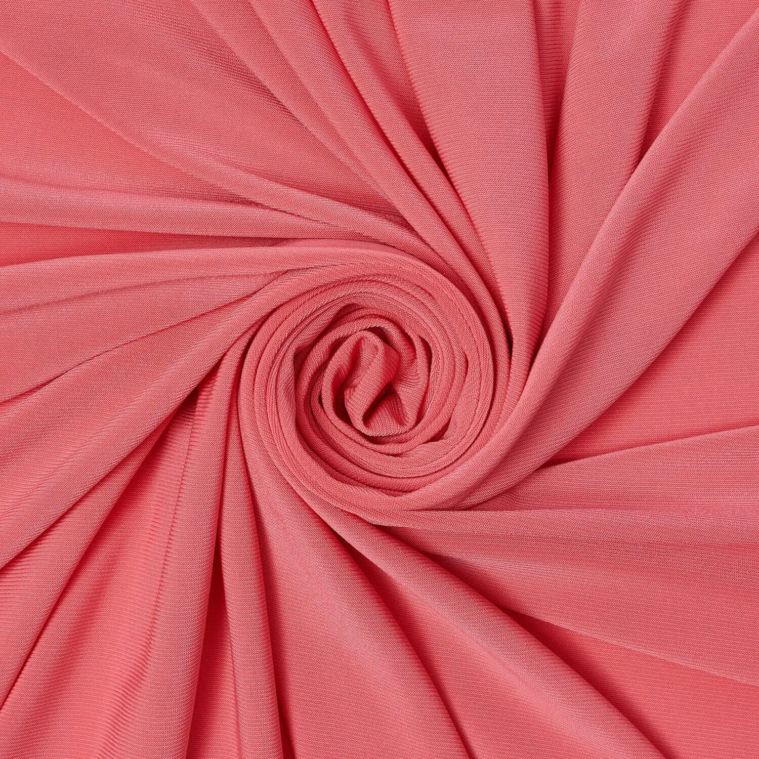 Peruvian Coral Jersey Knit—Poly Spandex Stretch—58/60" Wide