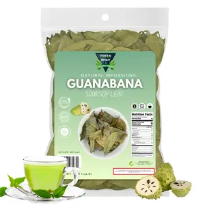 VIRAL Whole Dried Guanabana Soursop Leaves 4oz |Herbal Loose Leaf | Hojas de Guanabana| Mexican Herbal tea