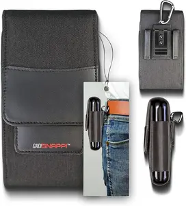 CADISNAPP! - Dual Phone Case for 2 Phones, Carrier, Holster & Belt Clip/Loop, Fits All iPhone & Android Smartphones. Cellsnapp compatible