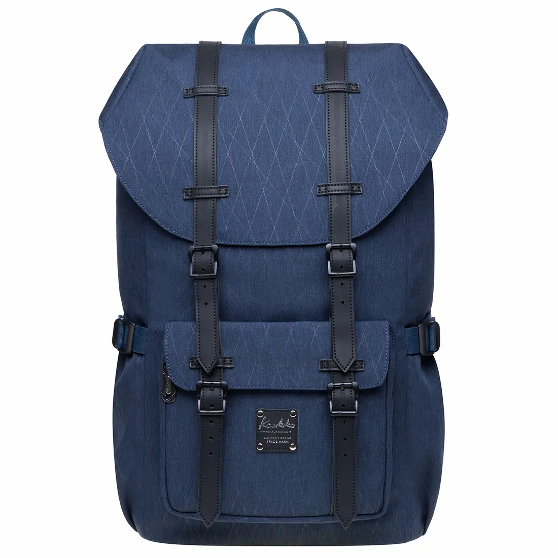 KAUKKO backpack women men daypack with laptop compartment for 14 inch notebook for leisure job university travel hiking, 21L