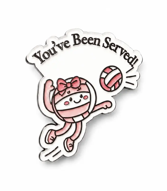 Volleyball Pin