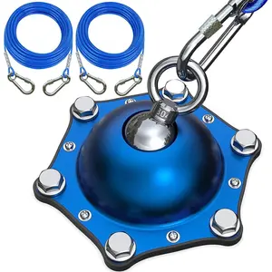 Tie Out  and Stake(up to 200lbs),with 2x20FT Heavy Duty Cables,360?Swivel  Run Anchor- No ,Runner for Yard,for Outdoor Camping