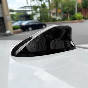 Shark Fin Design Car Antenna Topper, Universal Car Antenna Decoration, Car Exterior Accessories for Car Roof, Car Decorative Accessories
