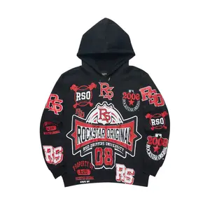 Mavrix Black Graphic Hoodie