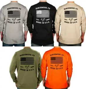 Benchmark FR Flagship T-Shirt -  USA Pride Graphic, Men's Pullover Sweatshirt, Unisex Hoodie, Durable  with Bold Statement VGE
