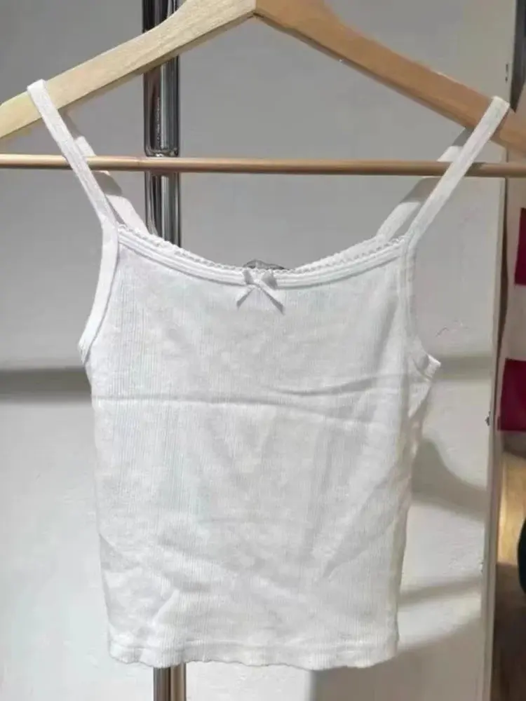 Women's Knitted Bow Camisole