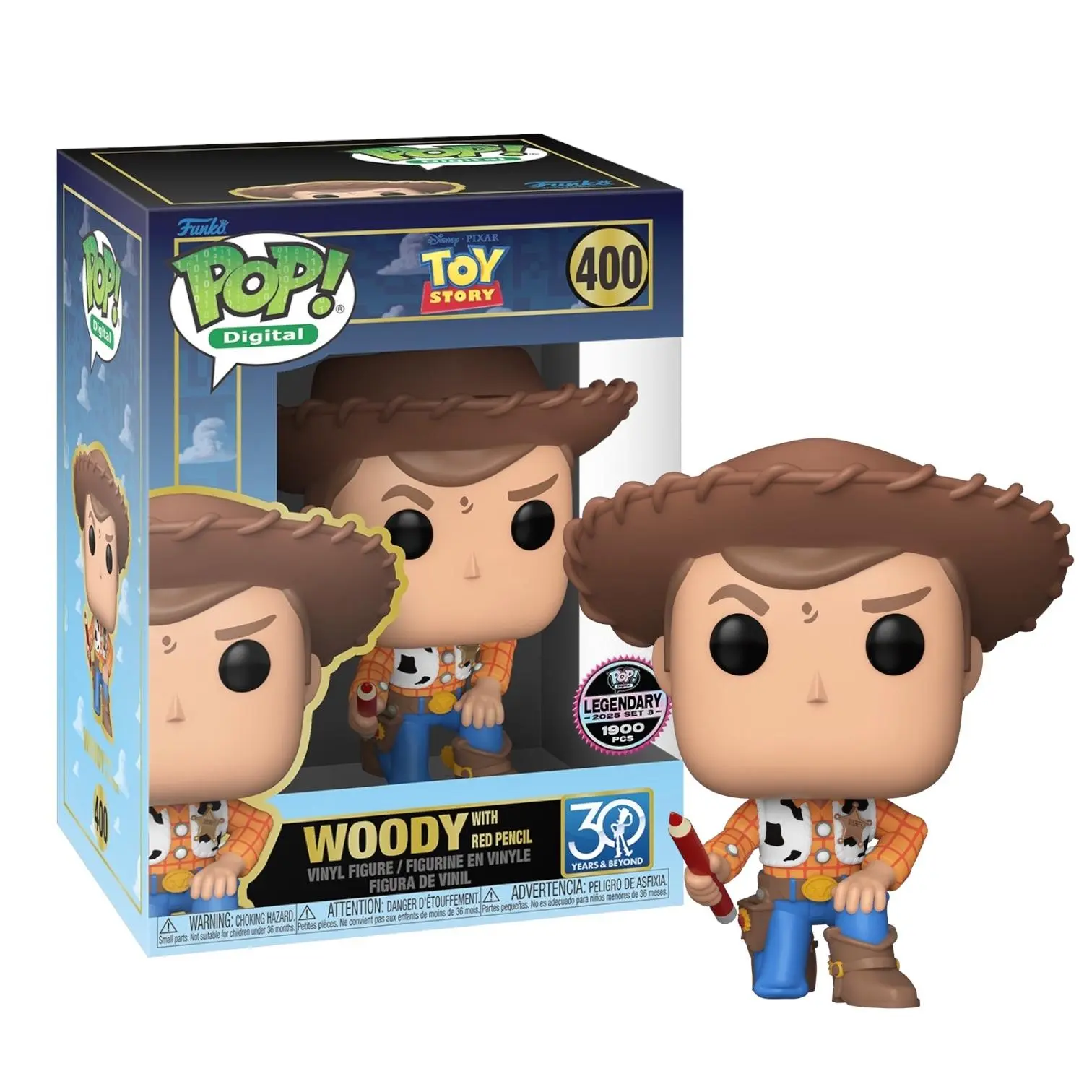 Funko Pop Woody With Red Pencil #400