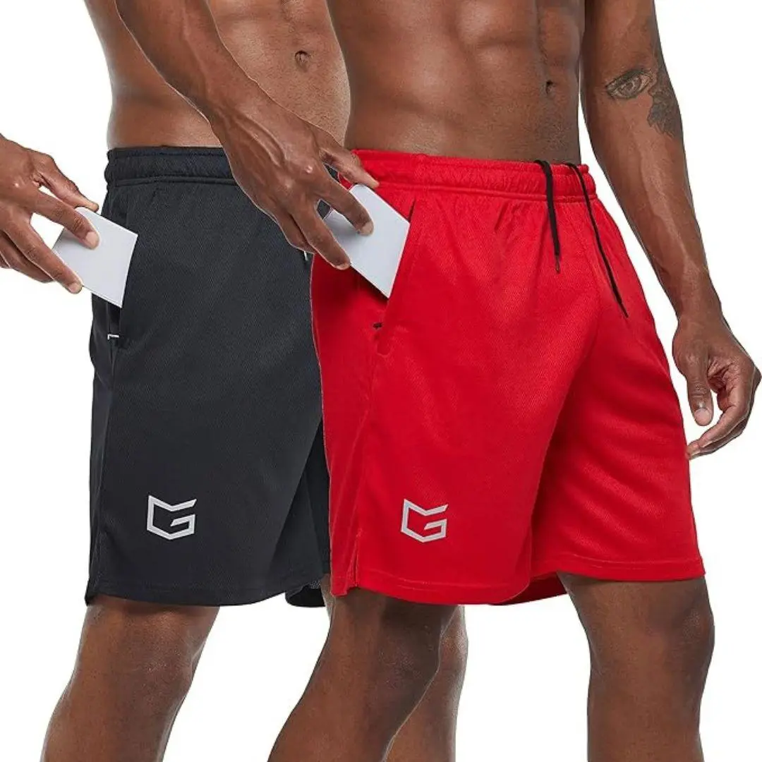 Black+Red Shorts