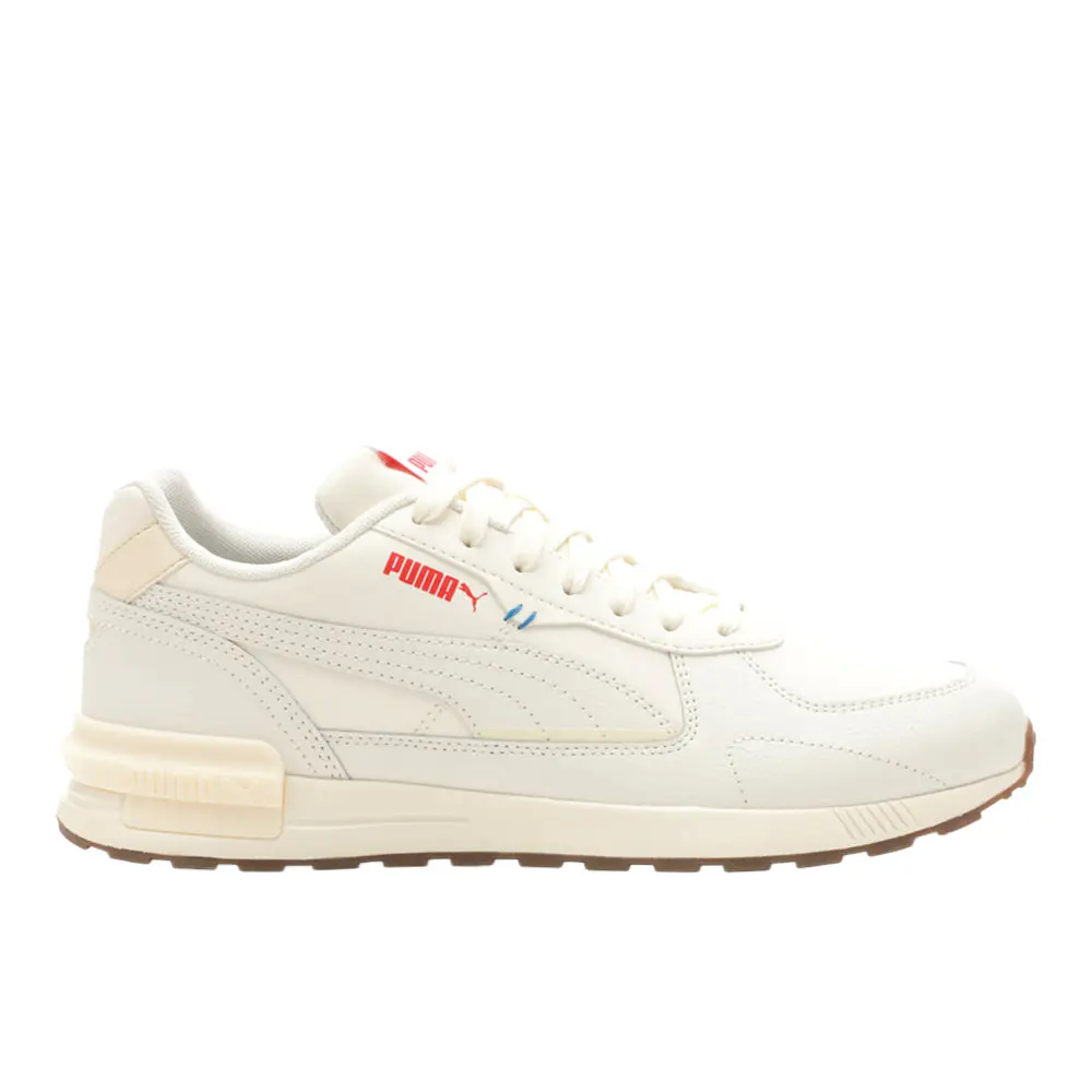 PUMA Mens Graviton Lace Up Sneakers Shoes Casual - Off White PUMA Mens Graviton Lace Up Sneakers Shoes Casual - Off White