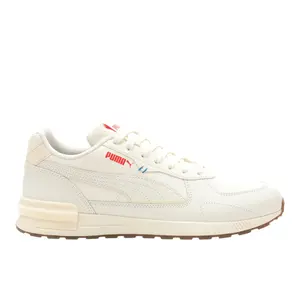 PUMA Mens Graviton Lace Up Sneakers Shoes Casual - Off White