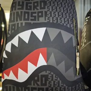 SG Shark Backpack New Fashion Double Shoulder Bag Casual School Bag Trendy Unisex Travel Large Capacity Trendy Brand Unisex Shark Mouth Backpack Unisex Shark Mouth Backpack Photography Equipment Bag Camera Backpack Best Gift Large Capacity Laptop Bag with