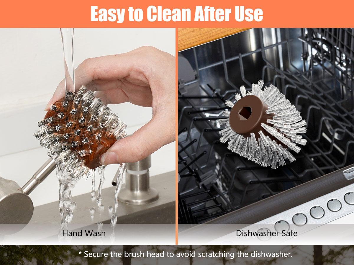 LRLY Electric BBQ Grill Brush, Safe Bristle Free with 2 Replaceable Heads, Cordless Rechargeable, Fast Clean, Camping Essentials Outdoor BBQ Cleaner for All Grill Types, Grill Season 2026 #DealsForYouDays LRLY Electric BBQ Grill Brush, Safe Bristle Free with 2 Replaceable Heads, Cordless Rechargeable, Fast Clean, Camping Essentials Outdoor BBQ Cleaner for All Grill Types, Grill Season 2026 #DealsForYouDays